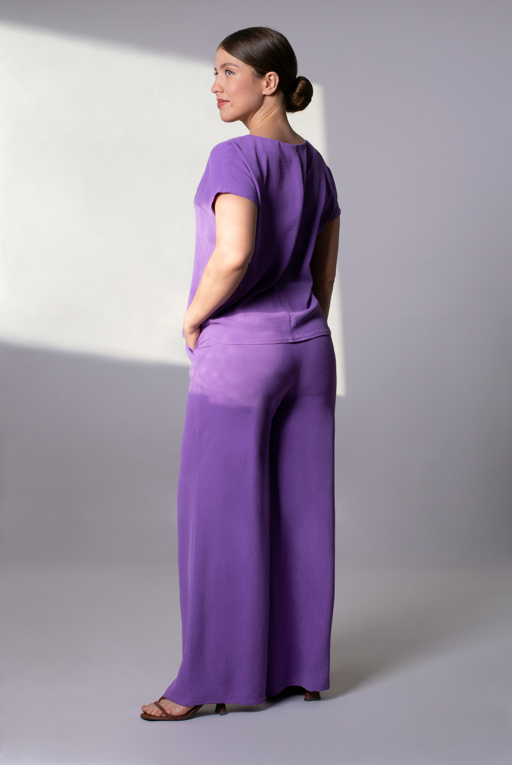 Блузка женская 3256ЗПк, Фиалка #28Фиа093256зпк