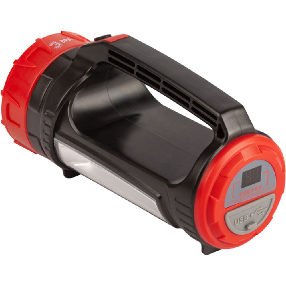 Светодиодный фонарь ЭРА PA-701 прожекторный аккумуляторный со встроенным светильником | Прожекторные фонари