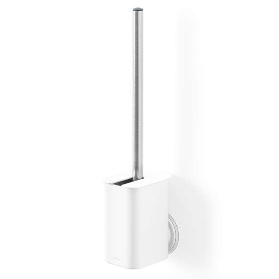 Ершик для туалета с держателем flex, белый