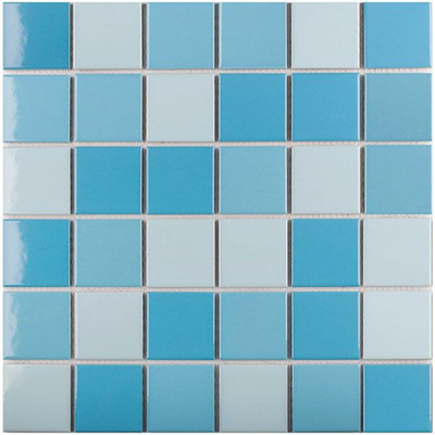 Мозаика Light Blue Mix Glossy (WB43388) (48x48)