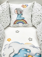 Детское постельное белье BUBO BABY "MILKY DREAMS" для новорожденных 17 предметов