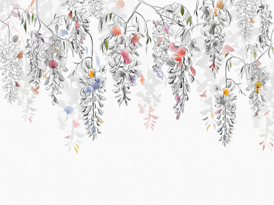 Дизайнерские обои Wall Street Blossom