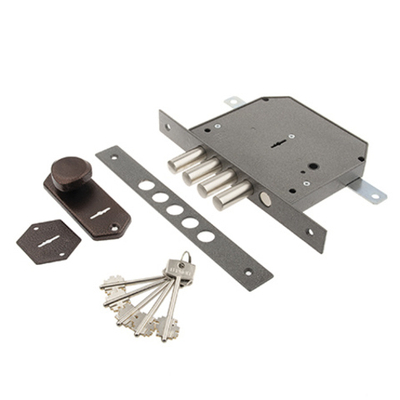 Замок Герион врезной ЭТАЛОН-3Т  (4 риг+ЗД) 5кл.