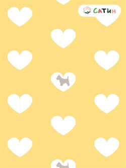 Постельное белье Milky Garden "Dogs (сатин)/Жизель (сатин)" 1,5-сп  Наволочка 50х70 см 2 шт  Простынь на резинке 90х200 см  Пододеяльник 145х215 см