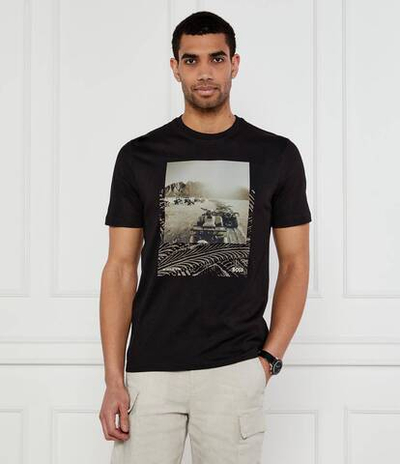 Футболка Te_Dunetrace BOSS ORANGE - черный(50539187)