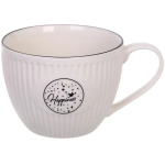 Бульонница керамическая 600мл «Грани», микс рисунков