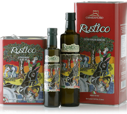 Оливковое масло Carmela di Caro RUSTICO Extra Virgin Non Filtrato, Сицилия, Италия