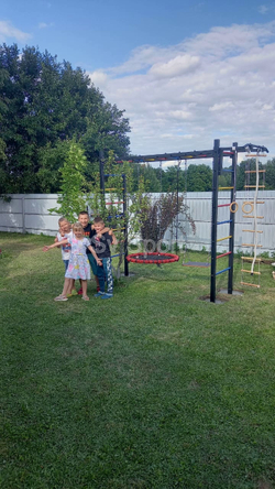 Монтаж уличной шведской стенки Sv Sport Рукоход (4 вертикальных столба)