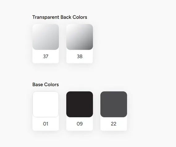 Стул пластиковый Ego-S, антрацит, дымчатый