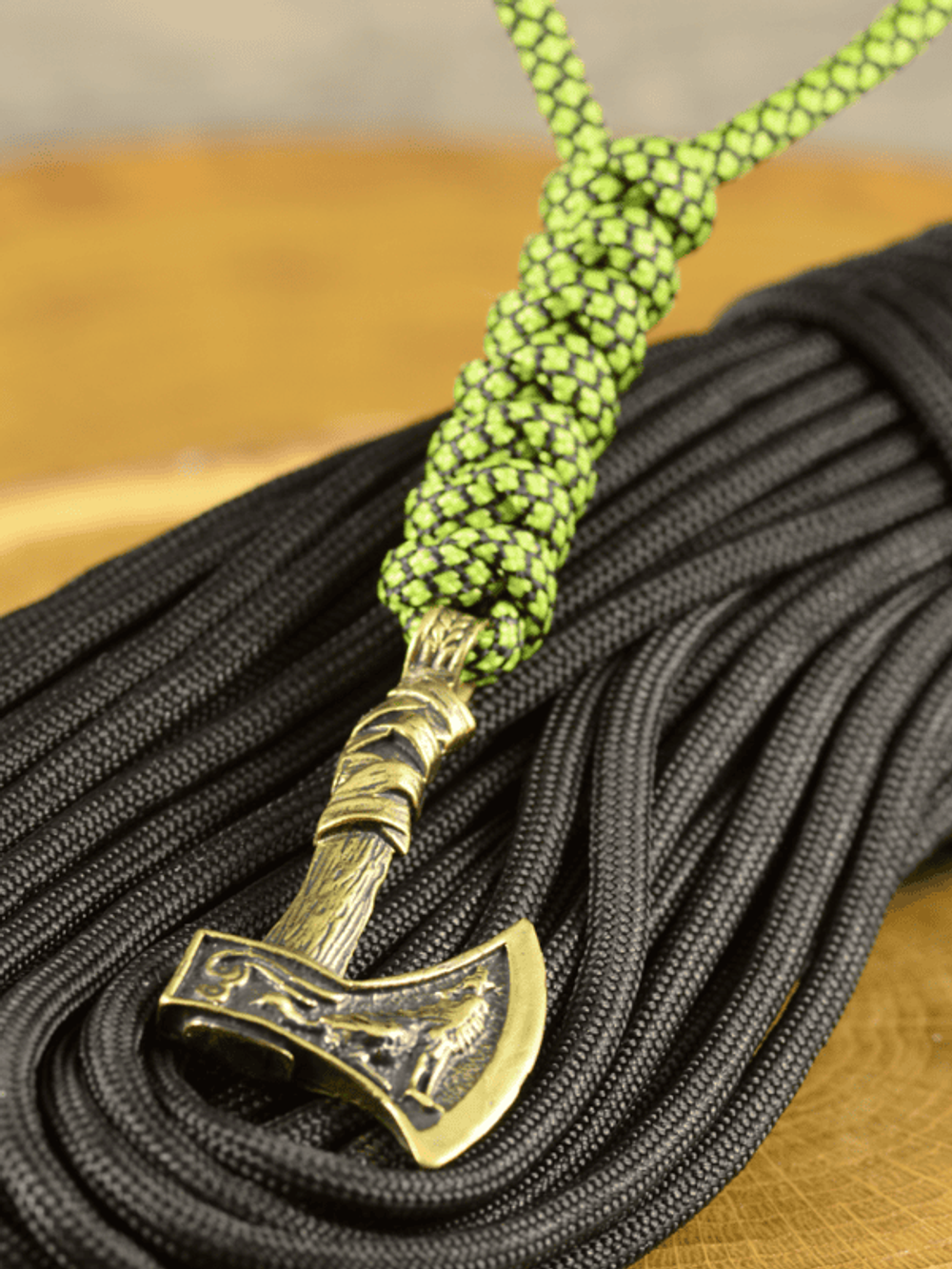 Топорик охотничий из латуни