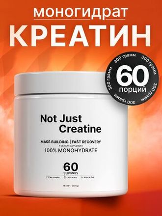 Креатин моногидрат 300 гр Not Just