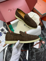 Лоферы Loro Piana кожи крокодила