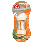 8in1 DELIGHTS M косточка с куриным мясом для средних и крупных собак 14,5 см