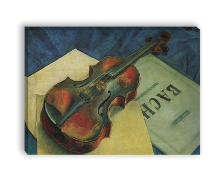 "Скрипка", Петров-Водкин К. С. картина для интерьера (репродукция)