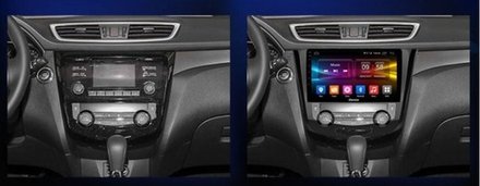 Магнитола для Nissan X-Trail T32, Qashqai J11 2014-2022 (поддержка автопарковки) - Carmedia OL-1668 QLed+2K, Android 13, TS20, CarPlay, 4G SIM-слот