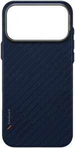Чехол Uniq Keva Edge Aramid Case MagSafe для iPhone 17 Pro Max, Blue (IP6.9P(2025)-KEVAEDMTBLU)
