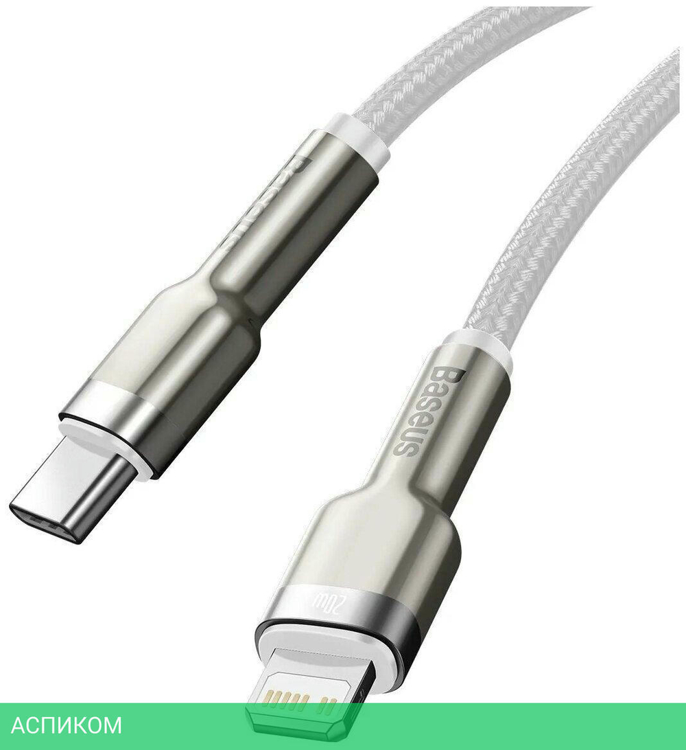 Кабель Baseus Cafule 2m White (CATLJK-B02)