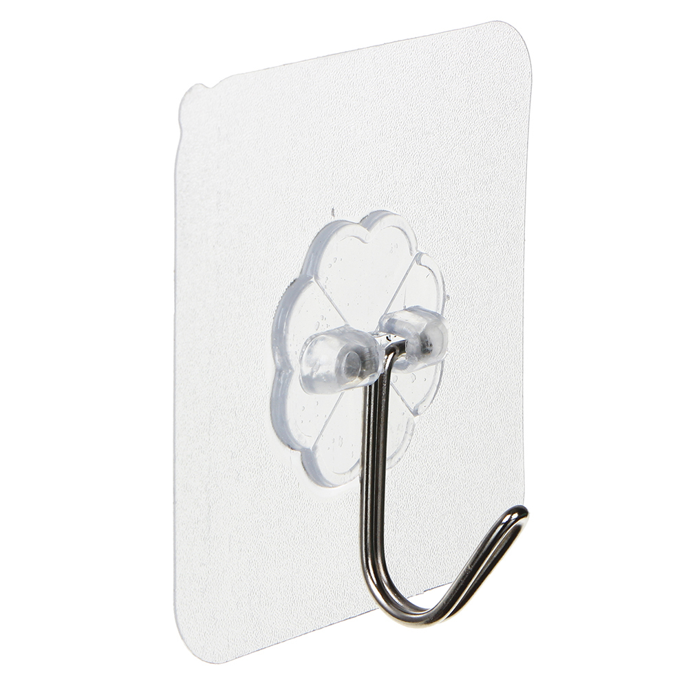 Крючок самоклеящийся 3шт 6*6см ПВХ VETTA