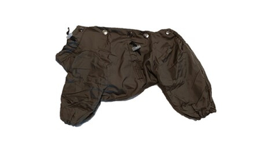 Комбинезон, утепленный байкой 20 мальчик (обхват груди 35 - 40) темный хаки