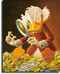 Постер "Скрудж Макдак эксперт"