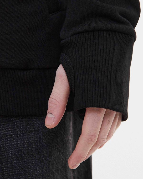 Худи Big Grey Tag черный - фото 7