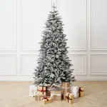 Заснеженная елка «Bourget» (Литая+пвх) от 1,5 м до 3 м