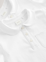 Поло школьное для девочки Next Q76-858, 2 шт., Белый