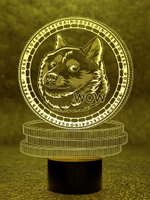 Светильник "Dogecoin"