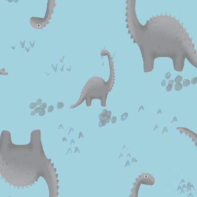 Dino 2 blue grey big