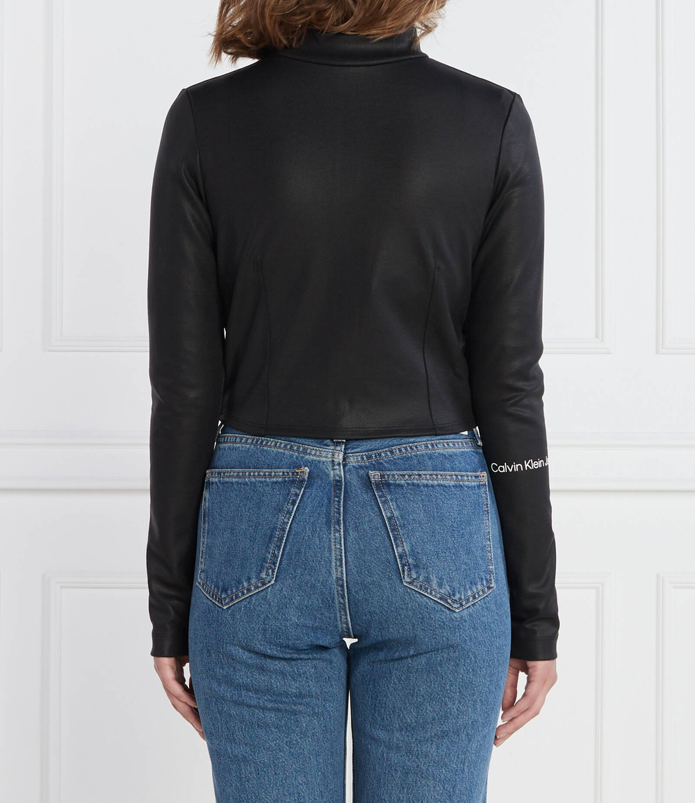 Худи COATED MILANO CALVIN KLEIN JEANS - черный(J20J222197)