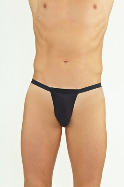 Стринги мужские черные, (52) (Цвет: черный)