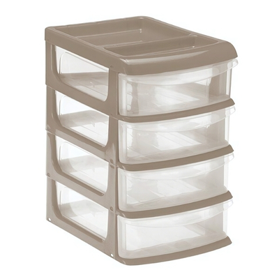 Бокс унив. МИНИ 4секции (мини-комод), М2771