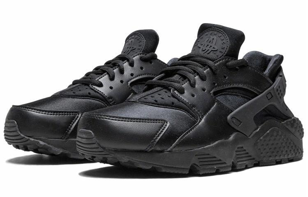 Кроссовки Nike Huarache Tirple Black (W) (Женская размерная сетка)