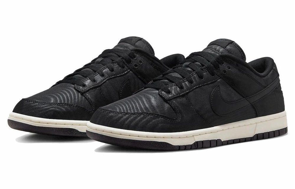 Кроссовки Nike Dunk Low Black Canvas