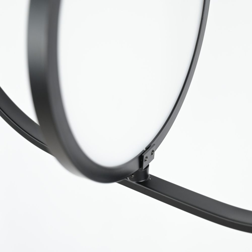 Подвесной светильник ARVET горизонтальный Черный