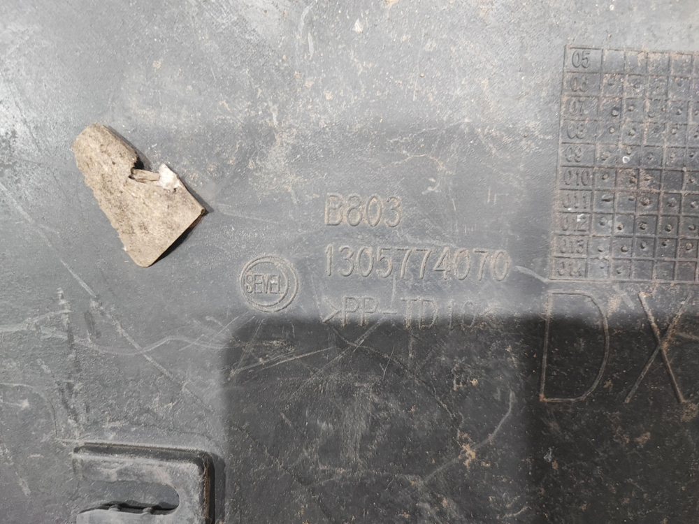 Накладка двери задней правой Jumper, Ducato 06-22 Б/У Оригинал 1305774070