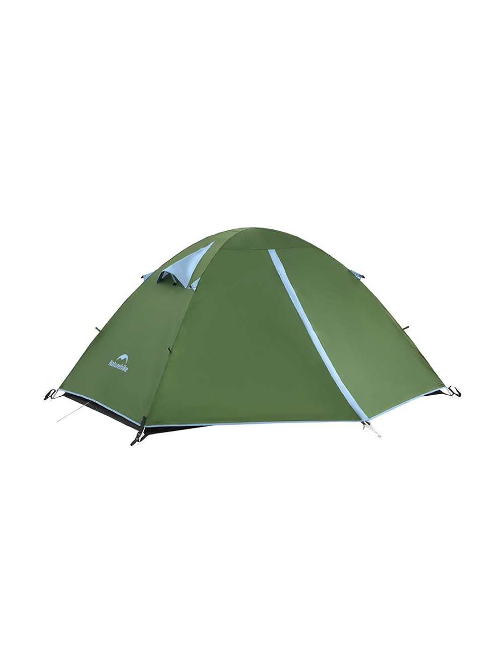 Палатка Naturehike Bleik Series 2-местная, тип А, алюминиевый каркас, зеленая