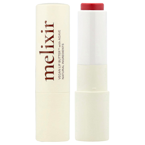 Melixir, Vegan Lip Butter™ с агавой, оттенок 02 Nude, 3,9 г (0,13 унции)