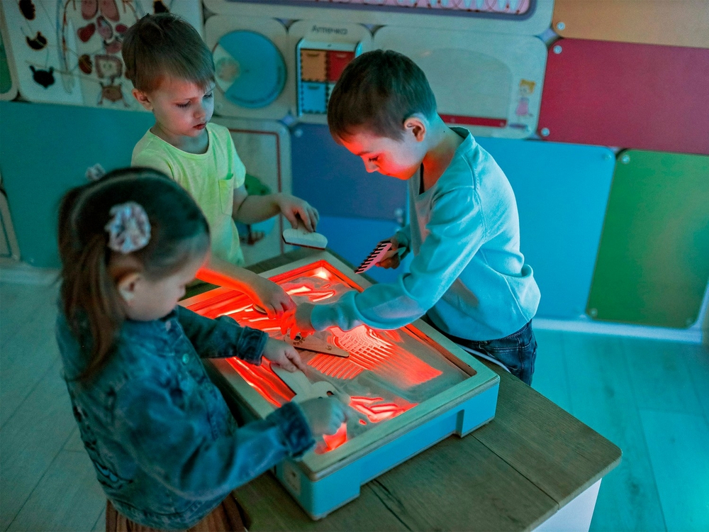 Световой стол для рисования песком Песочные истории