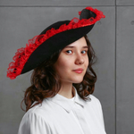 Карнавальная шляпа с каймой 1 цвет 10*36*36 326231