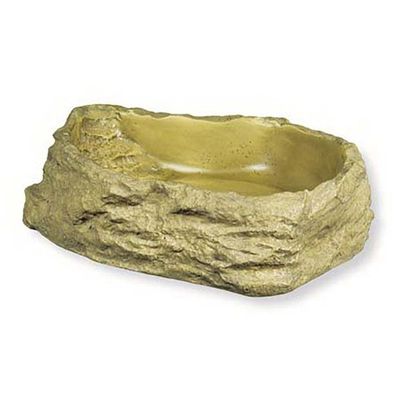 Hagen Exo Terra Water Dish Large - поилка-камень пластик для террариума большая