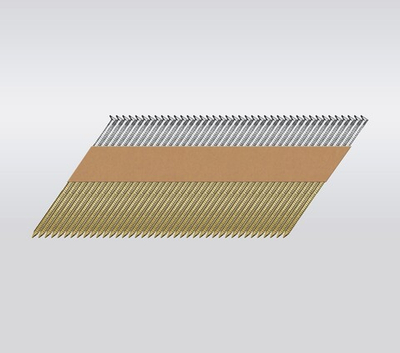 ЗУБР SN34 (D34) 90 х 3.1 мм, реечные гвозди рифленые оцинкованные, 3000 шт (305399-90)