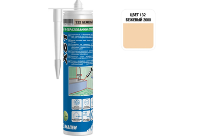 XS1, ТМ МАПЕИ, цвет №132 бежевый 2000, 300мл, Китай, Герметик силиконовый