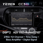 Teyes CC3 2K 9"для Toyota Aqua 2011-2017