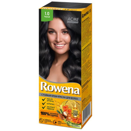 Краска для волос Rowena Черный 1.0
