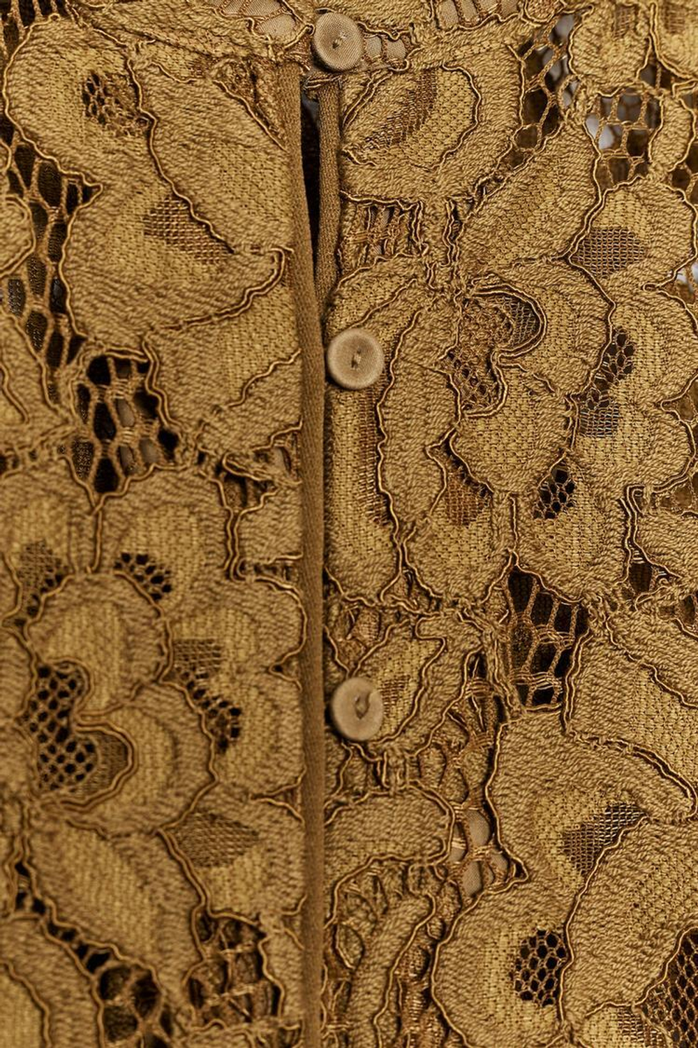 ZARA КРУЖЕВНОЙ ЖАКЕТ С РУКАВАМИ-БУФАМИ — ZW COLLECTION, ЗЕЛЕНЫЙ