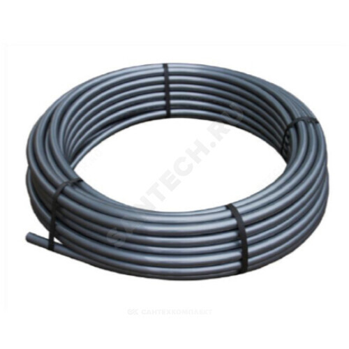 Труба PE-Xa/EVOH серая Дн 20х2,8 Ру10 Тмакс=95C бухта 100м РОС Полипластик