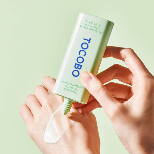Tocobo Cica Calming Sun Serum SPF50+ PA++++ успокаивающая солнцезащитная сыворотка