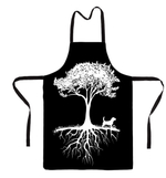 Фартук "Бигль  у дерева"