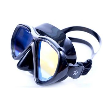 Маска САРГАН ВУОКСА (черный силикон, просветленные линзы)